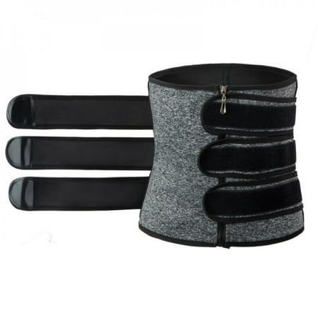 

Clearance! Adjustable Waist Trainer for Men Sweat Belt - Sauna Trimmer Stomach Wraps Workout Band Waste Shaper Corset Belly with Strap