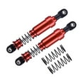 thumbnail image 2 of Ruiboury 2 Pcs 1:10 Accessoire de Voiture RC Pièces Absorbeur de Rechange pour Voiture RC Crawler Rouge Rouge 9.5cm, 2 of 6