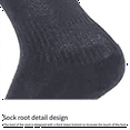 thumbnail image 4 of 1Pair Anti-Slip Athletic Sock for Men, Stocking, Trainning Sock for Football White Adult 36-45, 4 of 7