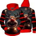 thumbnail image 3 of Sudadera con capucha y estampado 3D para hombre con temática navideña, sudaderas con cordón, ropa deportiva de manga larga, ropa para hombre con gráficos divertidos, 3 of 5