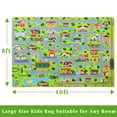 thumbnail image 7 of Yesurprise Kids Rug for Playroom Non Slip Kids Playmat Car Rug Road and Traffic Carpet Super Soft Thick Road Traffic Play Mat for Nursery Bedroom Boys Room Classroom, 7 of 7