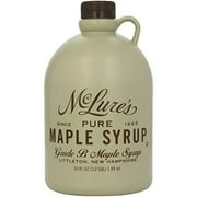 Mclures Pure Grade A Very Dark New England Maple Syrup 64 Fl Oz
