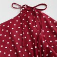 Endives Women's Blouse Long Sleeve Polka Dot Printed Fashion Bow Sleeve ...