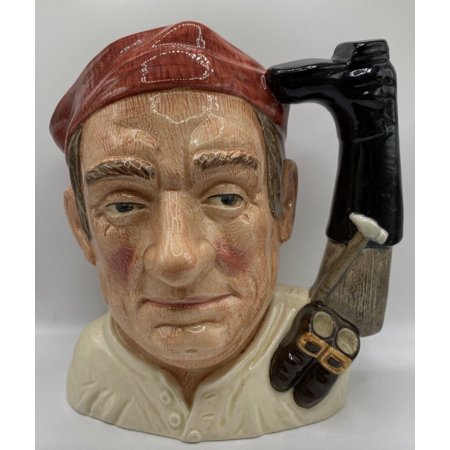 Vintage Royal Doulton Williamsburg Boot Maker Large Toby Character Jug D6579 England