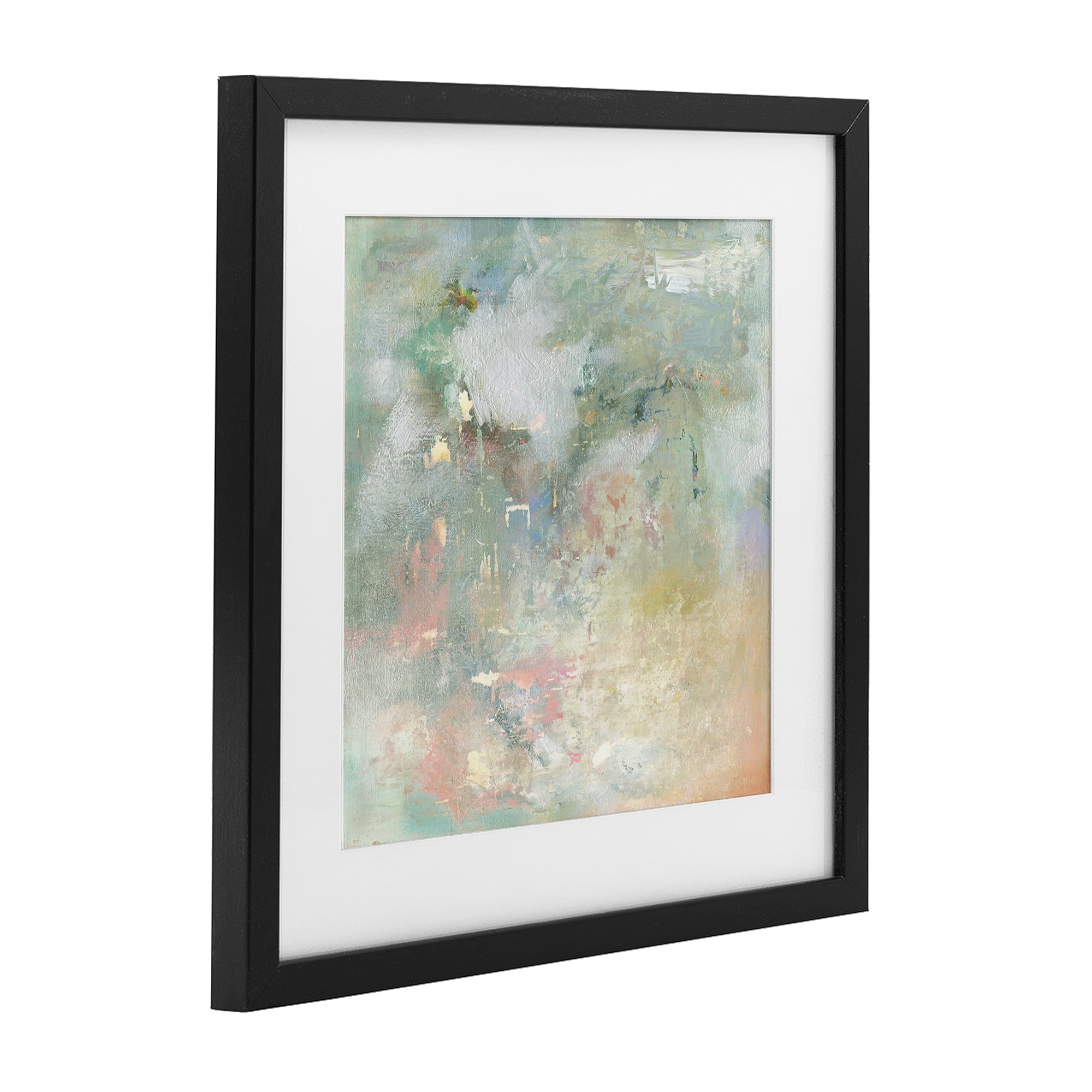 Stupell Industries Ethereal Brushstroke Harmony Black Framed Print Under Glass, design by Carol Robinson