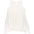 thumbnail image 1 of Robbie Bee Vestido recto sin mangas texturizado para mujer, blanco roto, 24 W, 1 of 1