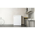 Hisense 5 Cu ft Garage Ready Chest Freezer, White, 1 Year Warranty