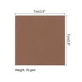 thumbnail image 2 of Unique Bargains 25 Sheet Origami Paper Double Sided Fluorescent Brown 2.8x2.8 Inch Square Sheet for Art Craft Project, 2 of 5