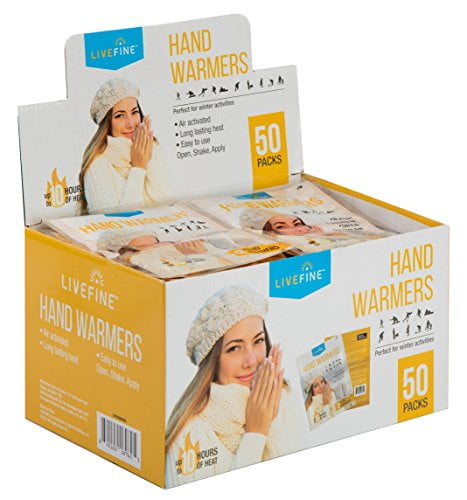 Livefine Hand Warmers Long-Lasting Air Activated Heat Packs Up to 10 Hours of Warmth for Outdoor Construction,... by LiveFine