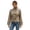 Khaki, variant on uublik Women's Trench Coat Khaki Long Sleeve Classic Overcoat Open Front Cardigan Jacket