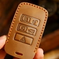 thumbnail image 4 of Leather Key Cover Fob Holder Shell For Land Rover For Range Rover Evoque, 4 of 9