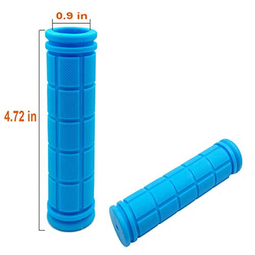 Bicycle Grips for Kids Non-Slip Soft Rubber Grips for Scooter Cruiser Seadoo Tricycle Wheel Chair Mountain Road Urban Foldable Bike Bike Handlebar Grips