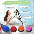 thumbnail image 2 of Set de 4 botones grabables para perro Gelabur, 2 of 6