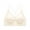 Khaki, variant on Wireless Bras for Women Seamless Push up Bralette Light Soft Comfy Cross Strappy Back Everyday Bras