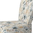 thumbnail image 4 of Designart "Soft Neutral Reverie" White Floral Upholstered Accent Chair - Cottage Arm Chair For Living Room, 4 of 5