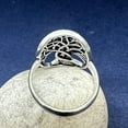 thumbnail image 2 of Sterling Silver Tree of Life Ring: Celtic Norse Viking Jewelry, 2 of 7