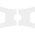 thumbnail image 4 of Ekena Millwork CMP36X24HN2-07000 7 in. ID x 7.75 in. Rectangle Haven Architectural Grade PVC Contemporary Ceiling Medallion - 2 Piece, 4 of 4