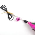thumbnail image 3 of Juguetes para gatos con plumas de perlas, divertidos gatitos, varillas, varita, juguetes interactivos, suministros para mascotas, 3 of 5