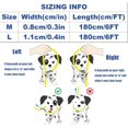 thumbnail image 3 of HAHDAXIA Nylon Dog Training Leash, Slip Lead Dog Leash, Blue, 6 FT, Large, 3 of 6