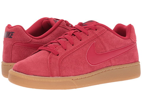 nike red suede shoes