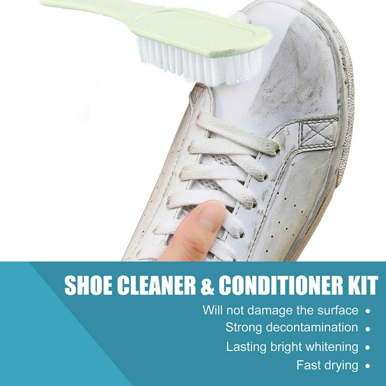 White Shoes Cleaner Shoe Washing Agent with Brush 100ml