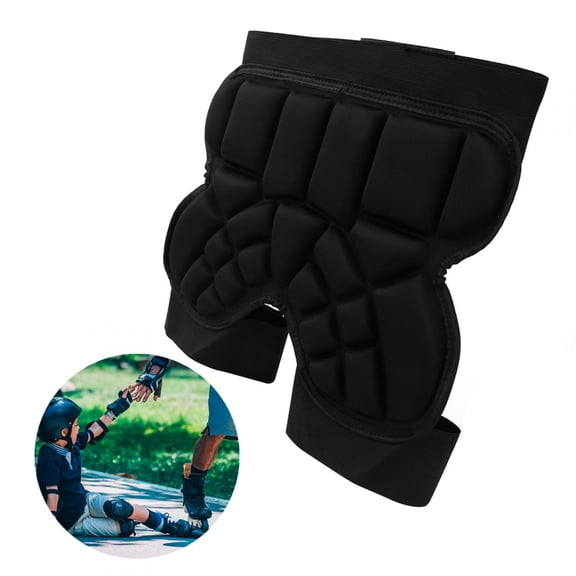 CHICIRIS Hip Protective Pants, 25MM Outdoor 3D EVA Padded Short Pants Ski Hip Butt Guard Crash Pants Suitable For Skateboarding Cycling Snowboard Skating Climbing