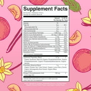 MaryRuth's Women's Organic Multivitamin Liposomal for Adults, Immune Skin Health, Vegan, Gluten-Free, Vanilla Peach,15.22 fl oz