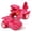 Hot Pink, variant on Single Color Deformation Dinosaur Car Toy Flexible Shape Change Solid PC Material Medium Size Interesting Interactive Play Toy For Kids Orange