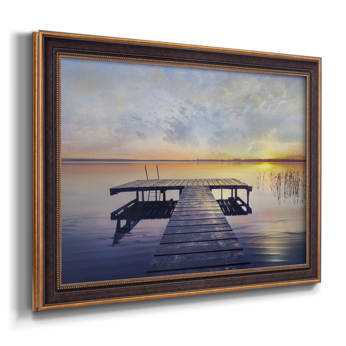 Evening Calm Premium Framed Canvas- Ready to Hang