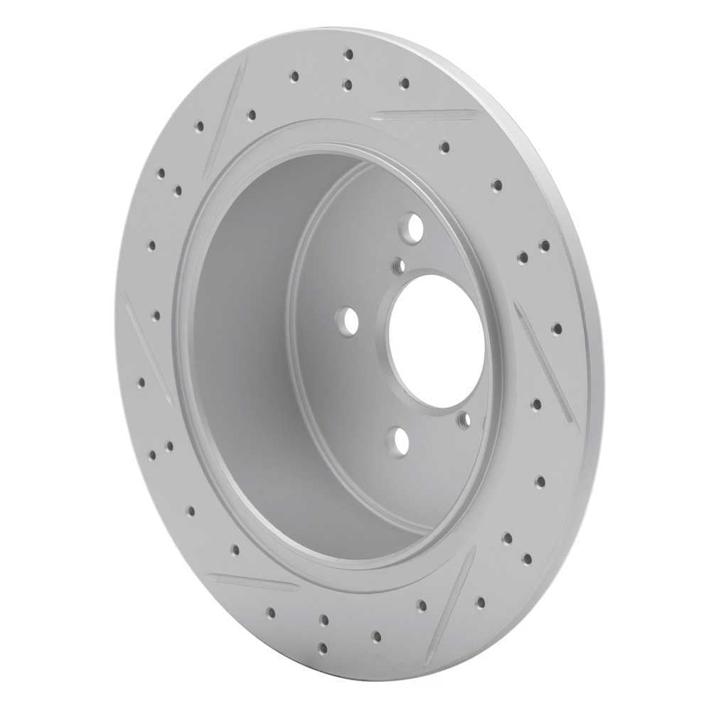 Dynamic Friction Company 830-13020R DFC Geoperformance Rotor - Drilled and Slotted