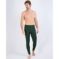 thumbnail image 4 of Real Essentials 3 Pack: Men's Thermal Underwear Base Layer Fleece Lined Pants with Fly - Long John Bottom(Big & Tall), 4 of 5