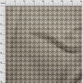 thumbnail image 4 of oneOone Polyester Spandex Brown Fabric Geometrical Craft Projects Decor Fabric Printed By The Yard 56 Inch Wide, 4 of 5