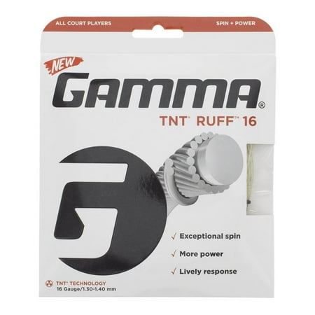 Tennis String Natural - TNT Ruff 16G Tennis String Natural