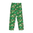 thumbnail image 3 of Lsque Leopard Print Print Men's Pajama Pants, Lounge Pant - Comfortable Home Wear,Elastic Waistband, Stylish Design-Small, 3 of 9
