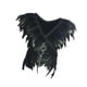 thumbnail image 4 of Capa de encogimiento de hombros tipo poncho de chal de plumas artificiales para disfraz de de espectáculo, 4 of 9