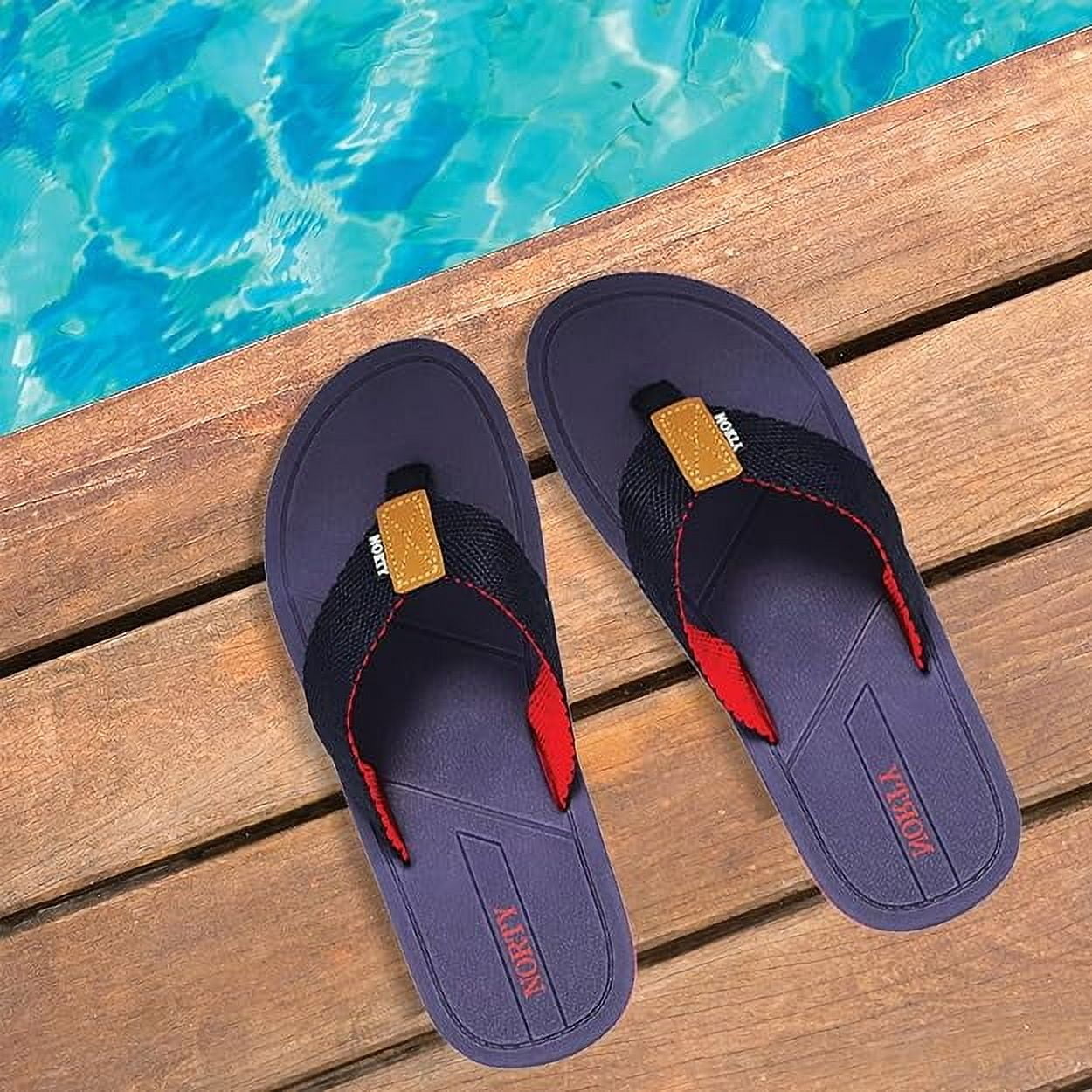 Norty Thong Men\'s Dark Black Footwear For Summer Comfortable Sandals Casual Norty Men main image 2