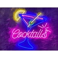 thumbnail image 2 of Handmadetneonsign Cocktails Led Sign, Cocktails Neon Sign, Wall Decor, Neon Sign, Custom Neon Sign, Bar Led Sign, Best Gifts, Pub Led Signs, Cocktails Signs, Wall Décor, 2 of 5