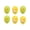 Multicolor-3A-home supplies, variant on LEFTHIGH Home 6Pcs Easter Eggs Hanging Decoration Creativeness Broken Eggs Plastic Ornaments for Scene Arrangement Party or Home Decor Home