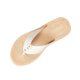 thumbnail image 1 of Sandalias Planas con Correas de Tobillo Metal Acento Pie Post Espadrilles, Sandalias Planas de las Mujeres Pie Redondo Verano, 1 of 9