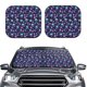thumbnail image 2 of Fotbe purple Skull flower Juego de 2 Piezas de Parasoles para Parabrisas | Bloqueador Solar para Auto | Accesorios Plegables para Protección Solar Interior-Small, 2 of 6