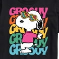 thumbnail image 3 of Peanuts - Groovy Stacked - Men's Short Sleeve Graphic T-Shirt, 3 of 6