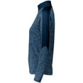 thumbnail image 4 of Holloway Sportswear 3XL Womens Electrify 1/2 Zip Pullover Navy Heather/Navy 222742, 4 of 4