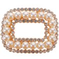 thumbnail image 1 of Miangastore Rhinestone Shoe Clip Wedding Rhinestone Shoe Decoration Bridal Shoe Buckle, 1 of 8