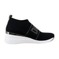 thumbnail image 6 of DKNY Phebe Women's Fashion Sneakers Black/Dark Gunmetal Size 10 M, 6 of 8