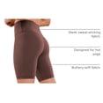thumbnail image 4 of Shorts para Mujer CRZ YOGA Biker de Cintura Alta 20 cm Taupe XL, 4 of 5