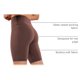 thumbnail image 4 of Shorts para Mujer CRZ YOGA Biker de Cintura Alta 20 cm Taupe XL, 4 of 5