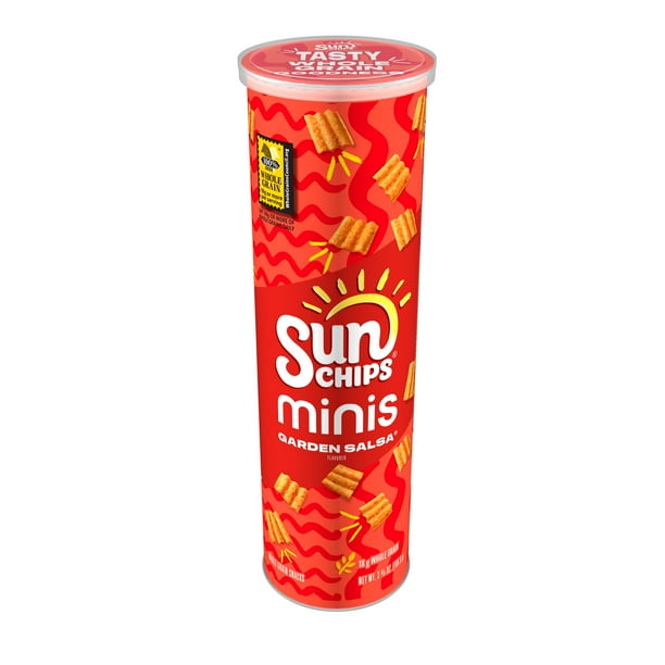 SunChips Minis Salsa 3.75oz | Siete chips retail stocking