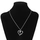 thumbnail image 3 of Collar de Cadena de Moda Perfecl con Colgante de Cruz de Amor Plata, 3 of 7