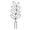 B, variant on mdesiwst Plant Trellis for Climbing Plants Rustproof Garden Planter Trellis Decorative Plant Support Trellis for Potted Plants Monstera Ivy Pothos Flower Vine
