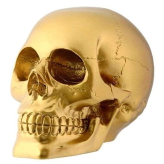 ま*読様 1939’s～★ドイツ国防軍陸軍★Skull Bone Ring★ ミ GERMAN MOHAWK BIKER HELMET SKULL Figurine, 2.25